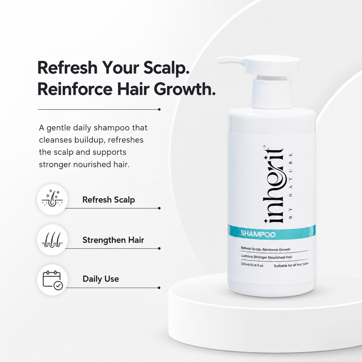 Hair Shampoo | Refresh Scalp & Reinforce Hair Growth