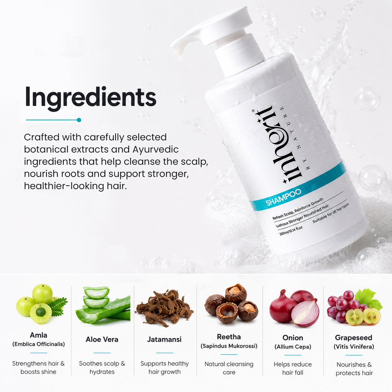 Hair Shampoo | Refresh Scalp & Reinforce Hair Growth