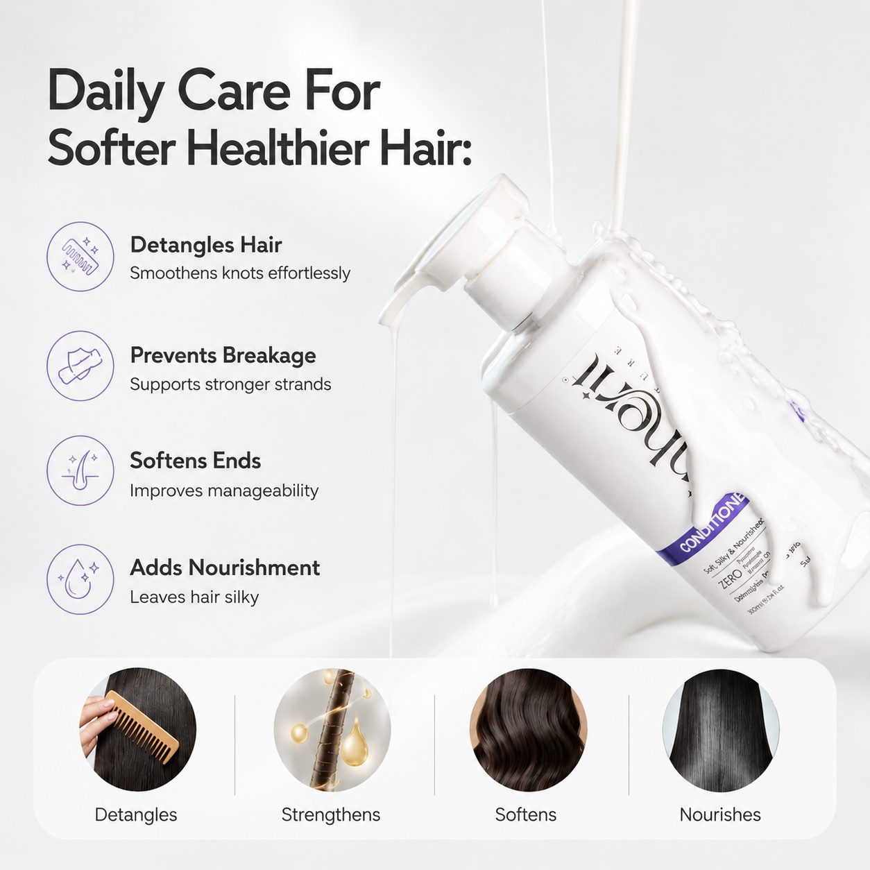 Hair Conditioner – Soft, Silky & Nourished Hair Every Day