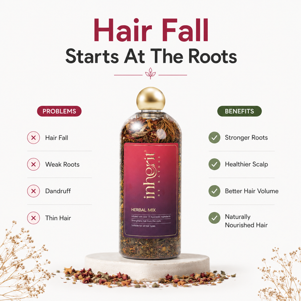 Herbal Mix | 17+ Ayurvedic Herbs for Stronger Roots & Healthier Hair