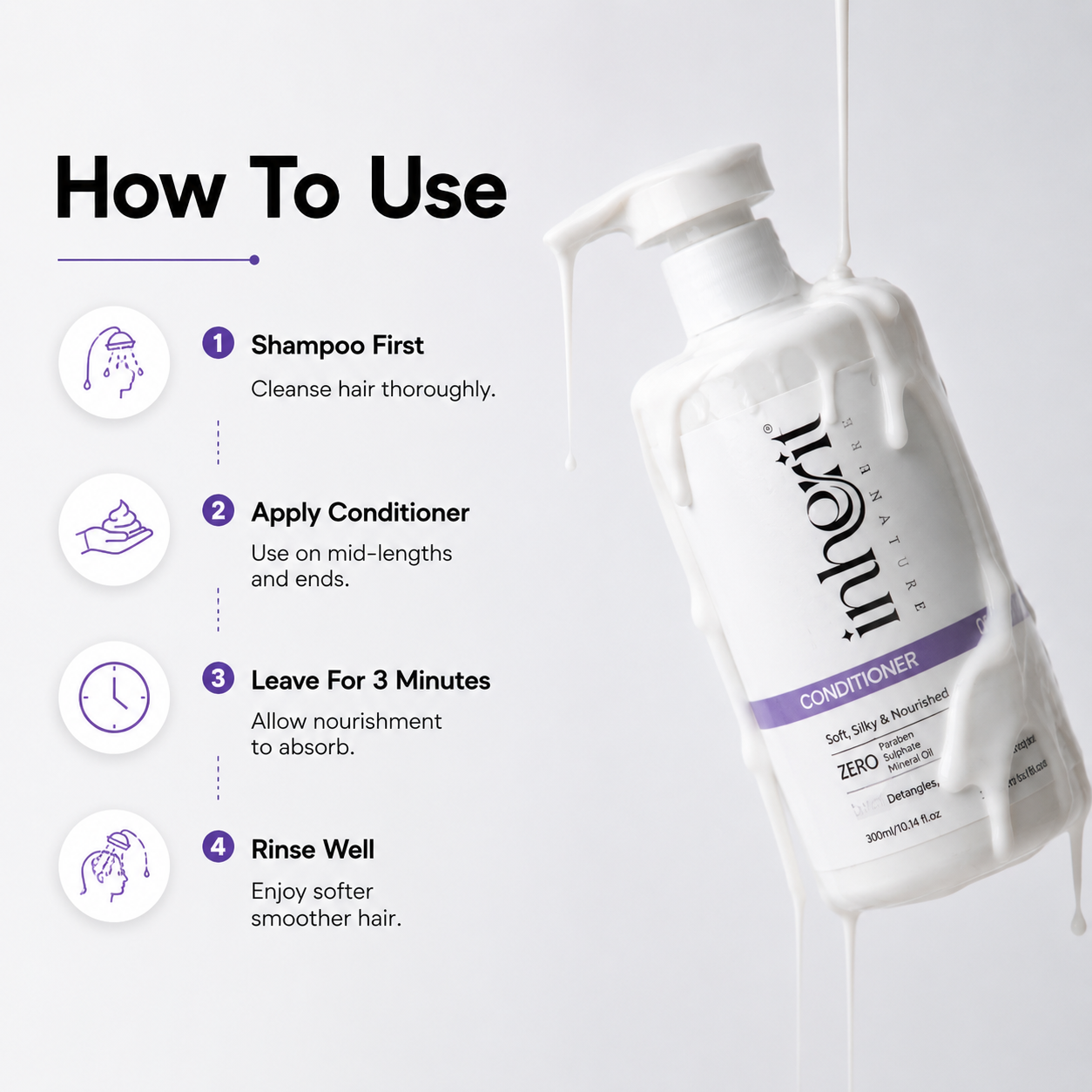 Hair Conditioner – Soft, Silky & Nourished Hair Every Day